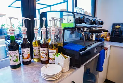 In House Italian Coffee Bar